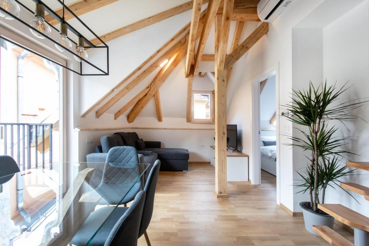 Bright & Spacious Loft In The Heart Of Old Town Ljubljana Buitenkant foto